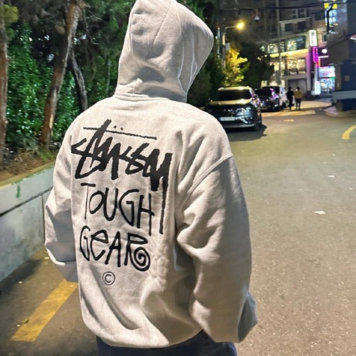 (국내배송, 당일출고) 스투시 터프기어 후드 티셔츠