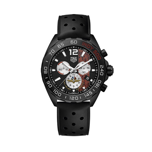 태그호이어 포뮬러 1 크로노그래프 x 인디 500 블랙 43MM